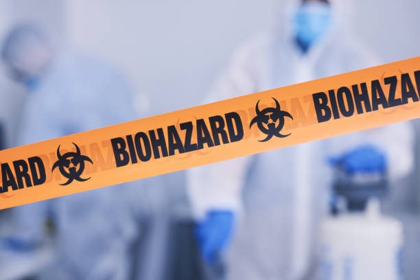 Professional Drug Lab Cleanup technician working in Newton, MA